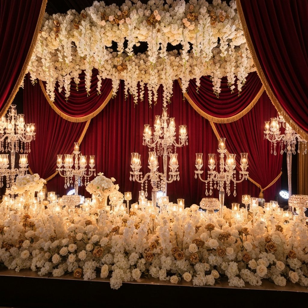 Creative event decor by Mirai Events