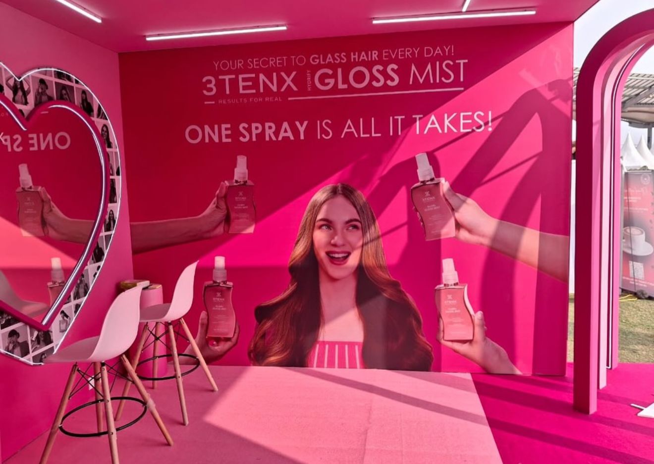 3TENX Gloss Mist Launch — Brand Activation by Mirai Events
